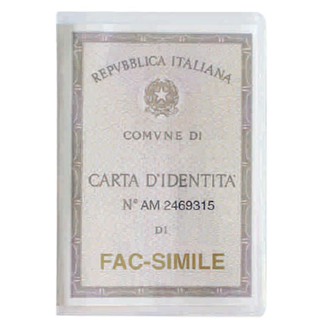 PORTA CARTA IDENTITA' (x100)