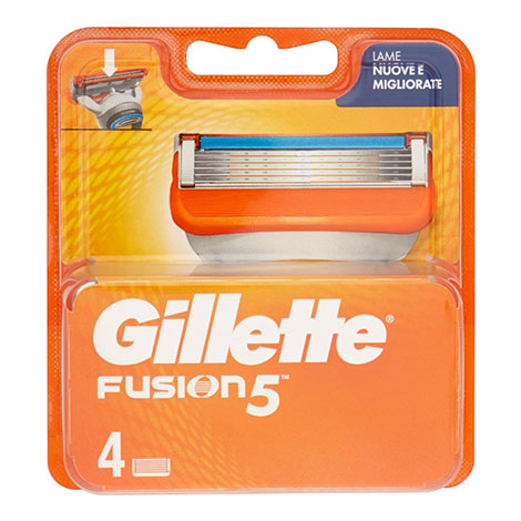 GILLETTE FUSION 5 RICAMBI LAME X 4