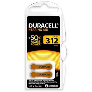 DURACELL 312 ACUSTICHE