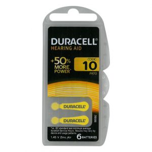 DURACELL DA10 ACUSTICHE