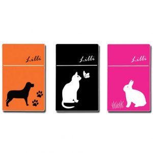 LILLI SILICON CIGARETTE CASE REGULAR ANIMALI