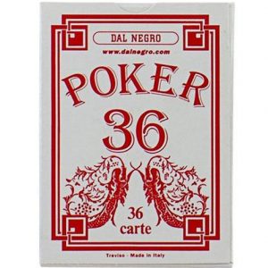 DAL NEGRO POKER 36 ROSSO