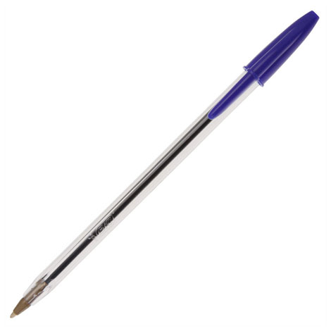 BIC CRISTAL MEDIUM BLU (X10)