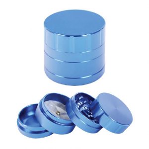 GRINDER METALLIC BLU 4 PARTI