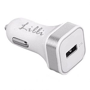 LILLI CARICATORE AUTO 1 USB BIANCO