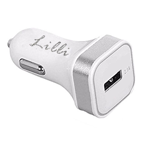 LILLI CARICATORE AUTO 1 USB BIANCO - Ingrosso Tabaccherie & Articoli per  Fumatori