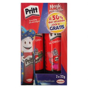 PRITT COLLA STICK 22 gr X 2