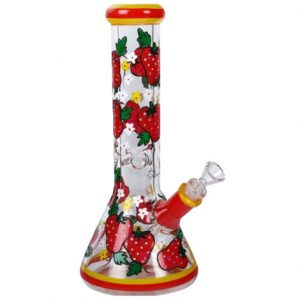 BONG VETRO FRAGOLE 30