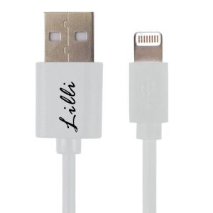 LILLI CAVO LIGHTNING PVC 1mt BIANCO