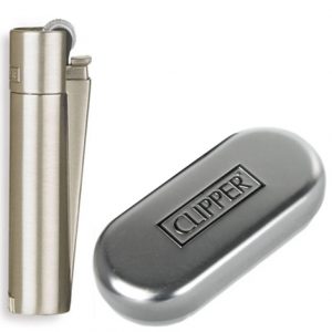 CLIPPER MICRO METAL SILVER PLATTED SINGOLO