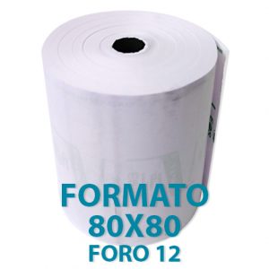 ROTOLO REGISTRATORE CASSA 80X80