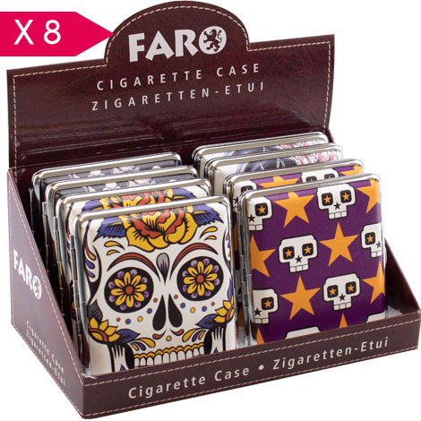 PORTASIGARETTE LUBINSKI IN METALLO CROMATO BUONA QUALITÀ N220 N320 Tabaccheria M - Foto 12