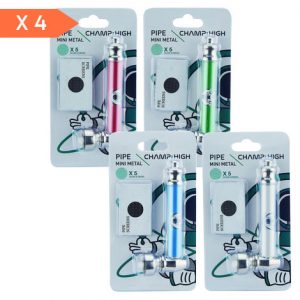 CHAMP HIGH 4 PIPETTE METALLO 4COLOR