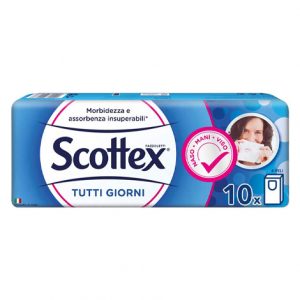 SCOTTEX FAZZOLETTI 10PACK