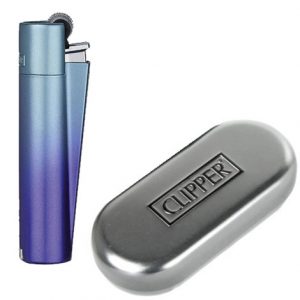 CLIPPER MICRO METAL BLU GRADIENT SINGOLO