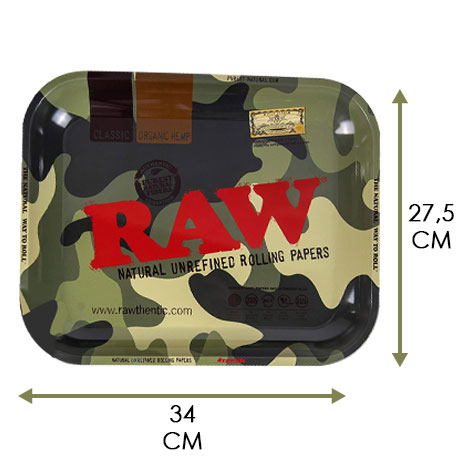 RAW VASSOIO CAMOUFLAGE LARGE - Ingrosso Tabaccherie & Articoli per Fumatori