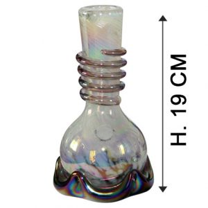 BONG VETRO SOFTGLASS WHITE 19