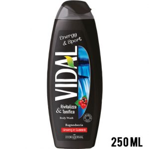 VIDAL DOCCIA ENERGY E SPORT 250 ML SINGOLO