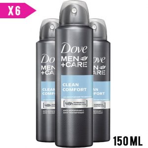 DOVE DEO MEN CARE CLEAN COMFORT 150ml