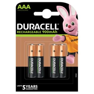 DURACELL 4 MINISTILO AAA RICARICABILE 900MAH