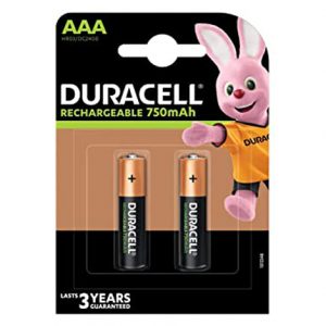 DURACELL 2 MINISTILO AAA RICARICABILE 750MAH