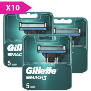 GILLETTE 5 RICAMBI RASOIO MACH III