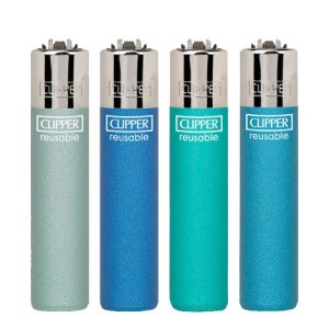 CLIPPER LARGE METALLIC AQUA